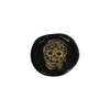 Papier Plume Halloween wax seal featuring a detailed skull design for sealing letters or invitations.