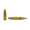 Taccia Miyabi Kaga 18K Summer Shimmer limited edition fountain pen with gold accents and sleek design.