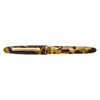 Esterbrook Estie fountain pen with tortoise shell body and gold fittings, featuring a smooth writing nib and elegant design.