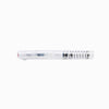 Twsbi Go Clear fountain pen with transparent body and fine nib, showcasing its sleek design and smooth writing style.
