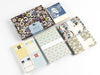 Pepin Press Vienna 1800 correspondence set with vintage letters and stationery displayed on a flat surface.