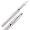 Silver Diplomat Viper rollerball pen with sleek metallic finish and ergonomic design.