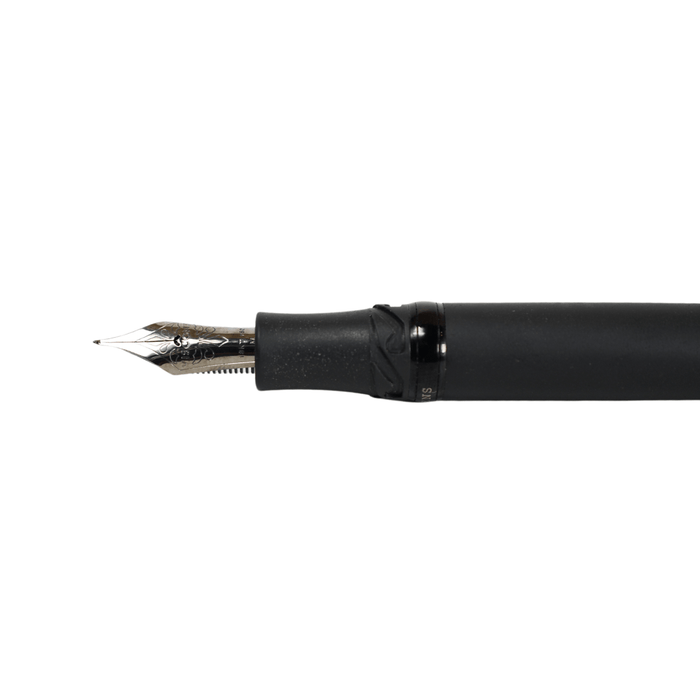Visconti Homo Sapiens Bronze Age fountain pen with an extra-fine nib, featuring a bronze textured body and elegant design.
