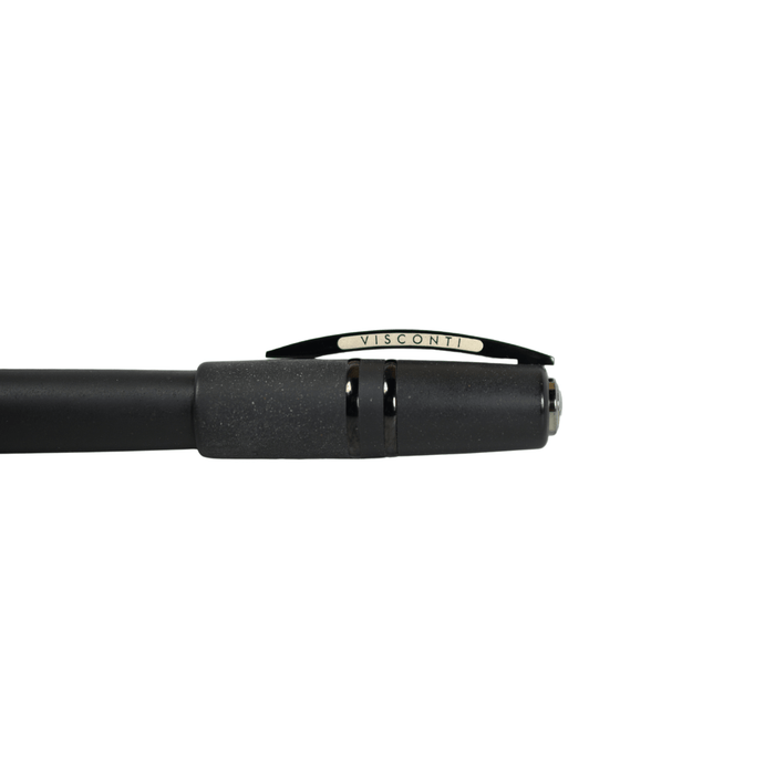 Visconti Homo Sapiens Bronze Age fountain pen with bronze body and fine nib, showcasing intricate design and craftsmanship.