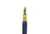 Visconti Mirage Mythos Zeus fountain pen with fine nib, showcasing intricate design and luxurious craftsmanship.