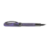 Visconti Rembrandt S Lavender fountain pen with fine nib, featuring a sleek purple resin body and gold accents.