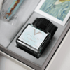 Visconti Van Gogh Self Portrait fountain pen with fine nib, featuring detailed artwork on the pen body.