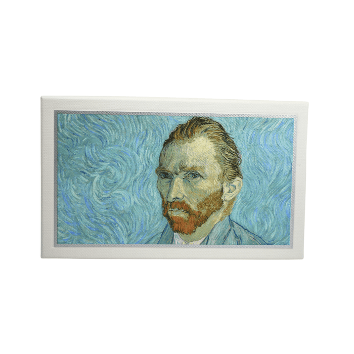 Visconti Van Gogh Self Portrait fountain pen with fine nib, featuring artistic design inspired by the famous self-portrait artwork.