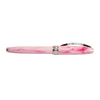 Visconti Van Gogh Souvenir de Mauve fountain pen with fine nib, showcasing a detailed blue and purple design on the pen body.