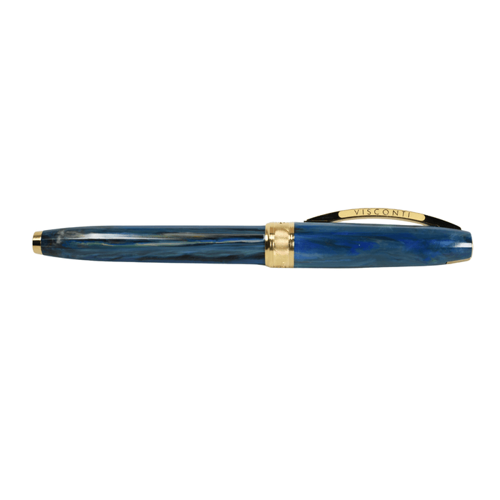 Visconti Van Gogh Wheatfield with Crows fountain pen with detailed artwork design on the barrel.