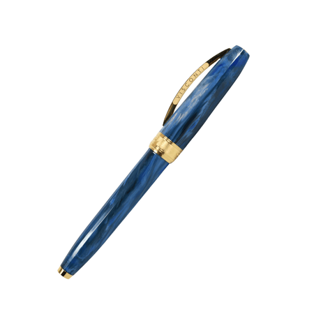 Visconti fountain pen featuring Van Gogh Wheatfield with Crows design with a fine nib, elegant writing instrument