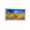 Visconti fountain pen featuring Van Gogh Wheatfield with Crows artwork on the barrel, fine nib, artistic and collectible writing instrument.