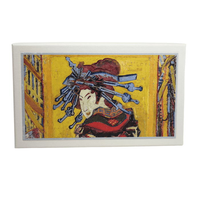 Visconti Van Gogh Oiran rollerball pen featuring intricate artwork and sleek design, perfect for writing and collection.