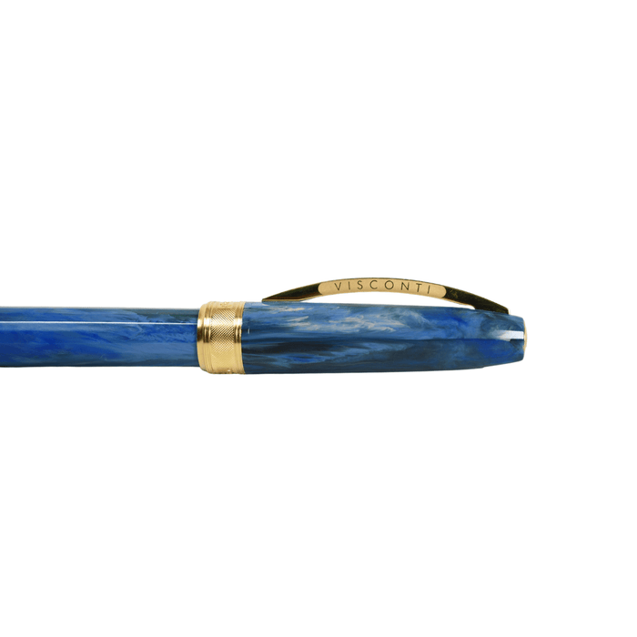 Visconti Van Gogh Wheatfield with Crows rollerball pen with detailed artwork design on black barrel.