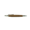 Jean-Pierre Lepine Indigo Classic Murano walnut ballpoint pen with wooden finish and elegant design.