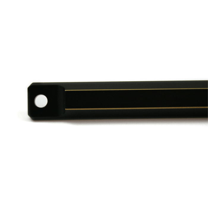 Y Studio Brassing portable fountain pen with fine nib, showcasing its sleek design and metallic finish.
