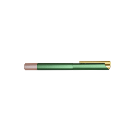 Y Studio Glamour Evolve Rollerball Pen in Absinthe green with sleek design and fine tip, ideal for smooth writing.