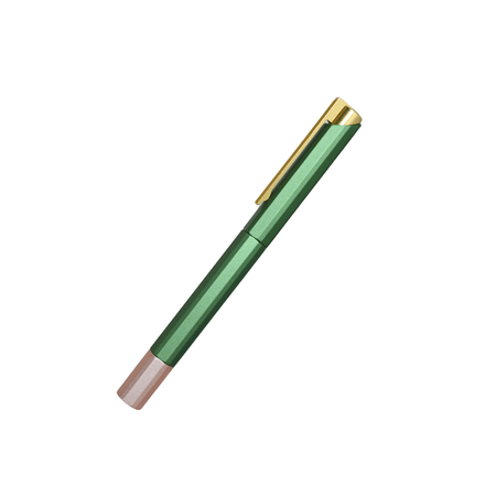 Y Studio Glamour Evolve Absinthe rollerball pen with sleek design and vibrant green ink, ideal for smooth writing and stylish use.