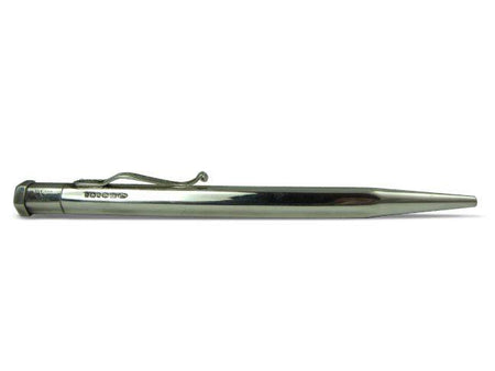 Yard-O-Led Diplomat plain ballpoint pen with smooth metal body and sleek design, suitable for writing and everyday use.