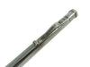 Yard-O-Led Diplomat plain ballpoint pen with gold-tone finish and sleek design, shown lying on a wooden surface.