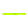 Yellow Esterbrook Estie Funky Town fountain pen with closed cap and glossy finish.