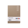 Gray A5 Zequenz dotted color journal with lined pages for writing, note-taking, and creative journaling.